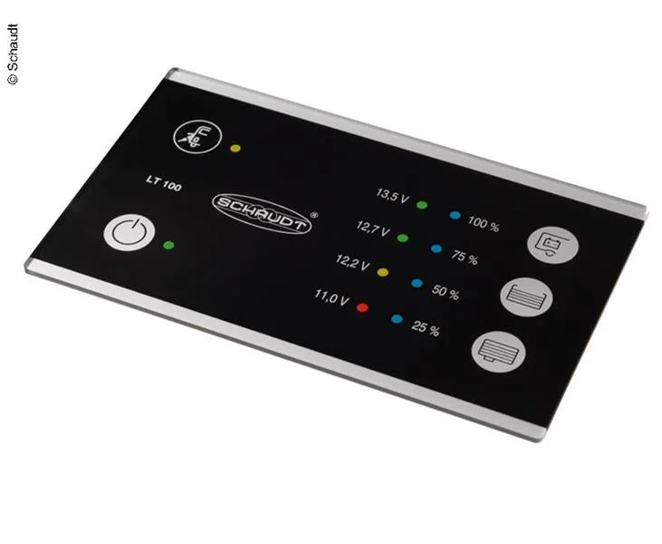 Panel ovládací Schaudt / Lippert LT 100 pro Elektroblock CSV 409 (černý) 303274