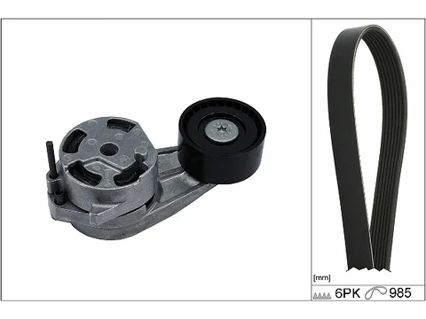 Sada žebrovaných klínových řemenů Schaeffler INA 529048210