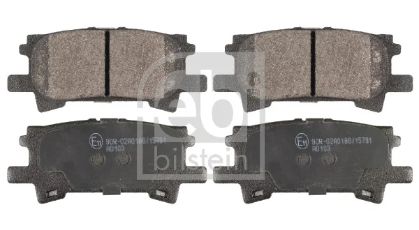 Sada brzdových destiček, kotoučová brzda FEBI BILSTEIN 116334