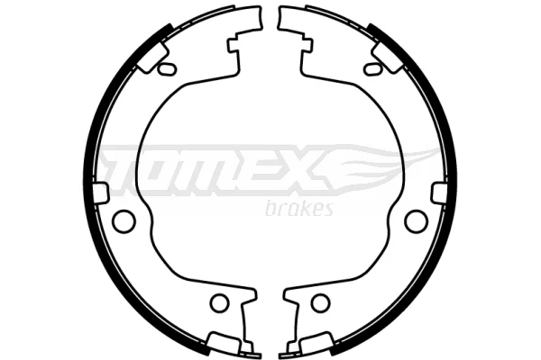 Sada brzdových čelistí Tomex Brakes TX22-55