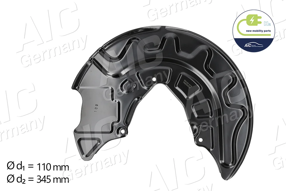 Ochranný plech proti rozstřikování, brzdový kotouč AIC 56143