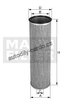 Vzduchový filtr MANN MF CF22269
