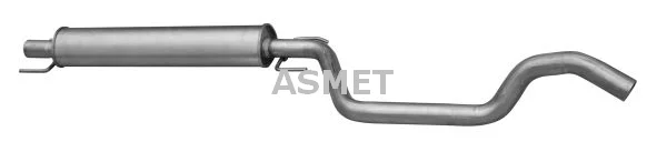 Stredni tlumic vyfuku ASMET 05.233 Stredni tlumic vyfuku ASMET 05.233
