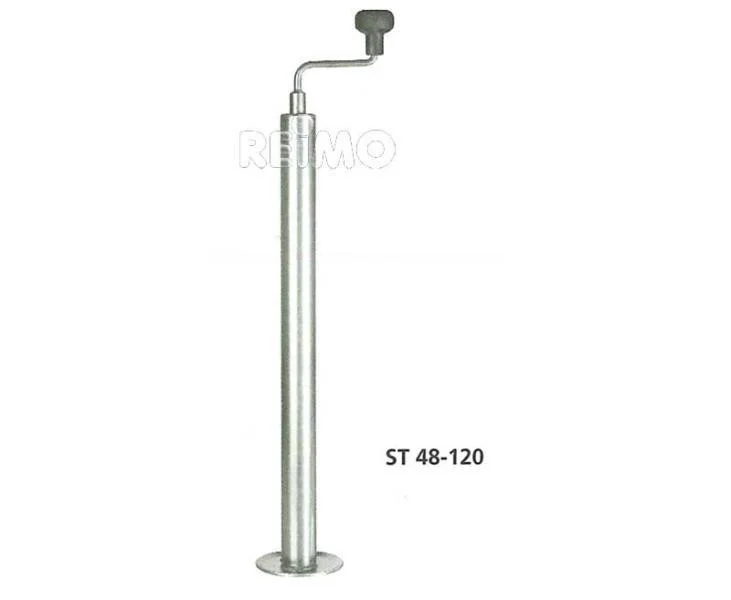 Noha opěrná AL-KO trubková pozinkovaná s klikou průměr 48 mm výška až 120 cm 311070