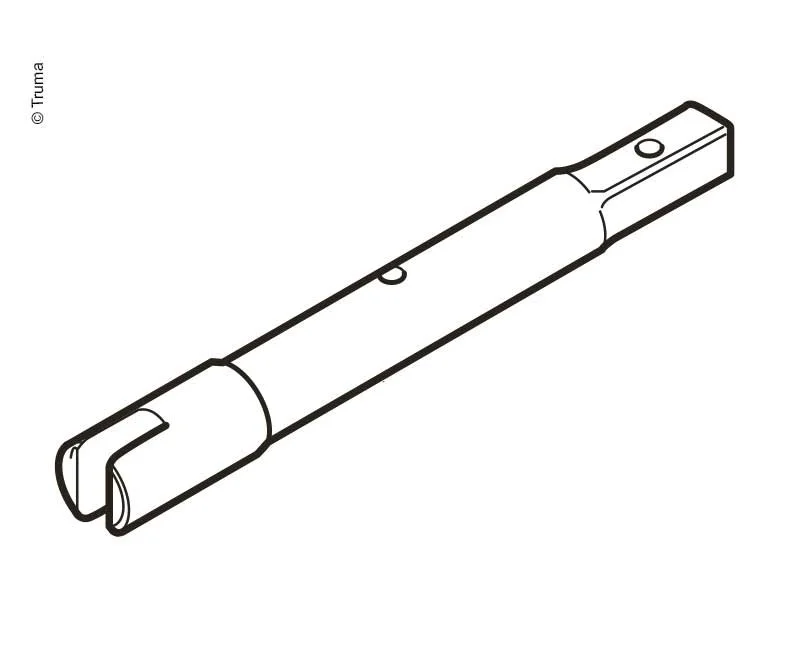 Hřídel přítlačného mechanismu Truma Anschwenkwelle pro manévrovací systémy Mover (originální náhradní díl) 315992