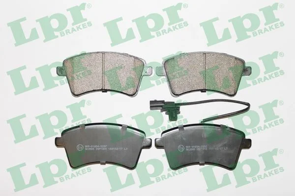 Sada brzdových destiček, kotoučová brzda LPR 05P1800