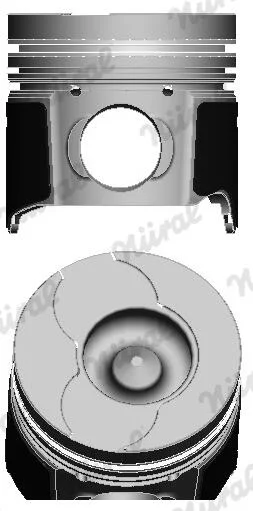 Píst NÜRAL 87-101500-00