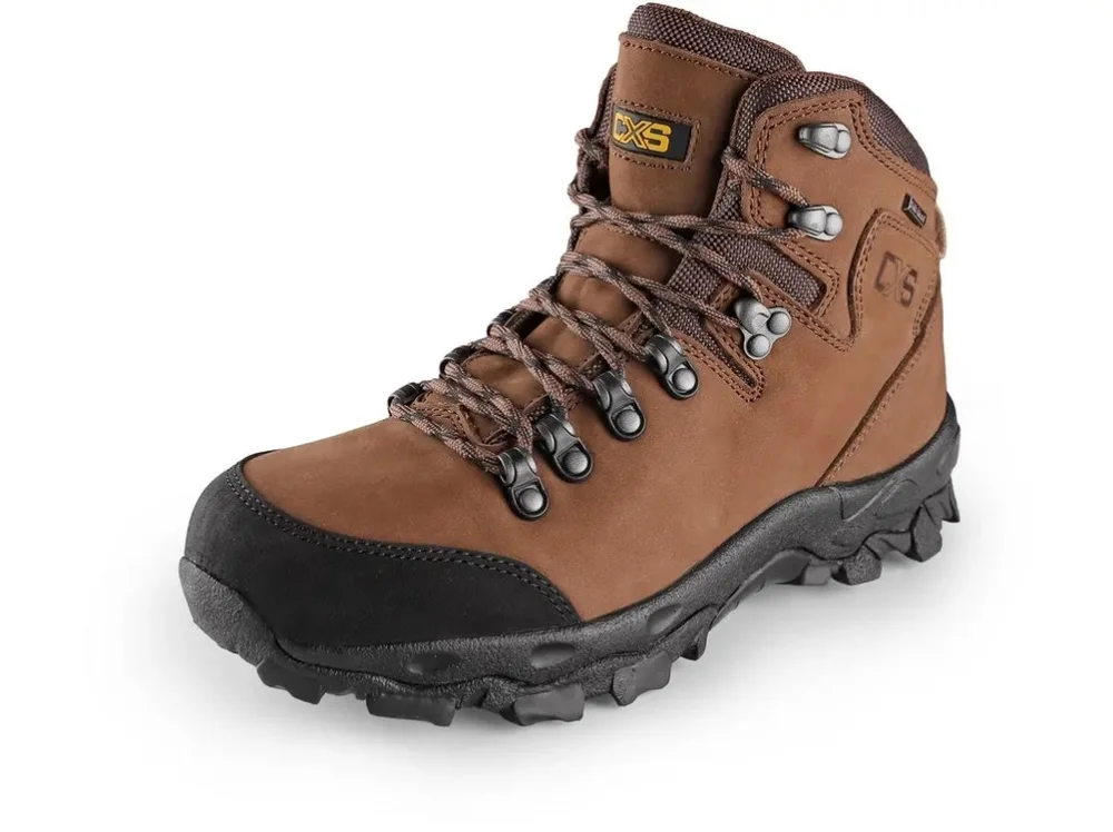 Obuv kotníková CXS GO-TEX MONT BLANC, hnědá, vel. 46, CANIS 728922