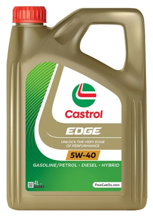 Castrol EDGE 5W-40 4L + štítek