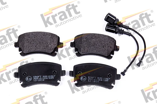 Sada brzdových destiček, kotoučová brzda KRAFT AUTOMOTIVE 6010907
