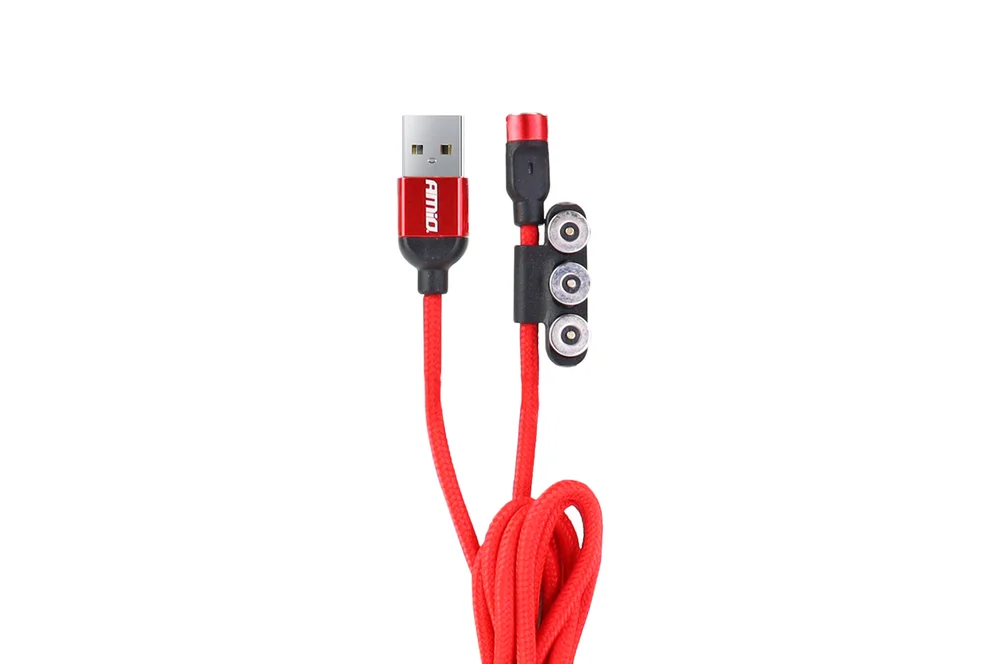 Multikabel USB Lightning/USB C/micro USB 1m UC-08 AMIO 02522 - Obrázek 2