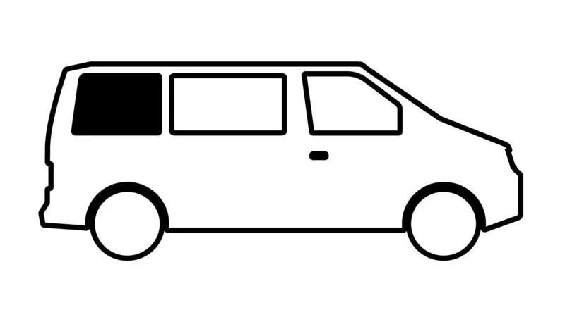 Boční pevné okno CARBEST na Mercedes Benz Vito (2004-2014) dlouhý rozvor, zadní pravé, 1296x521mm, tonované 304393