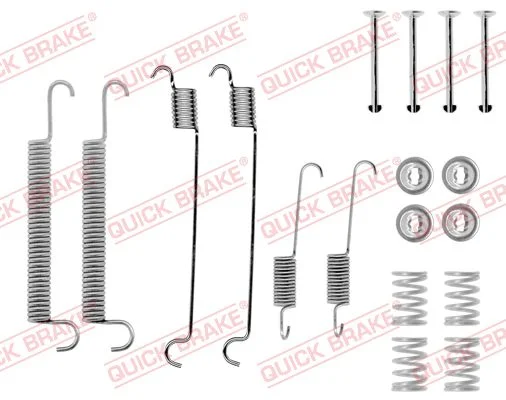 Sada příslušenství, brzdové čelisti QUICK BRAKE 105-0547 Sada příslušenství, brzdové čelisti QUICK BRAKE 105-0547