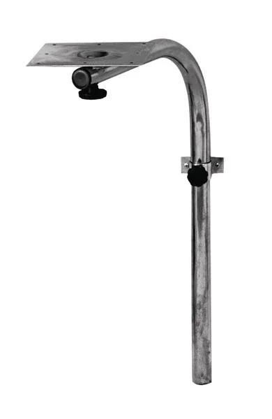 Stojan otočného stolu Komfort de Luxe pro obytné vozy, výška 720 mm, pozinkovaná ocel 307202