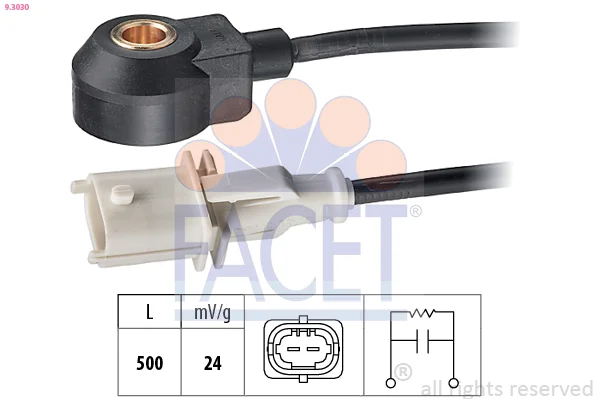 Senzor klepání FACET 9.3030 – OE 46469867 Senzor klepání FACET 9.3030 – OE 46469867