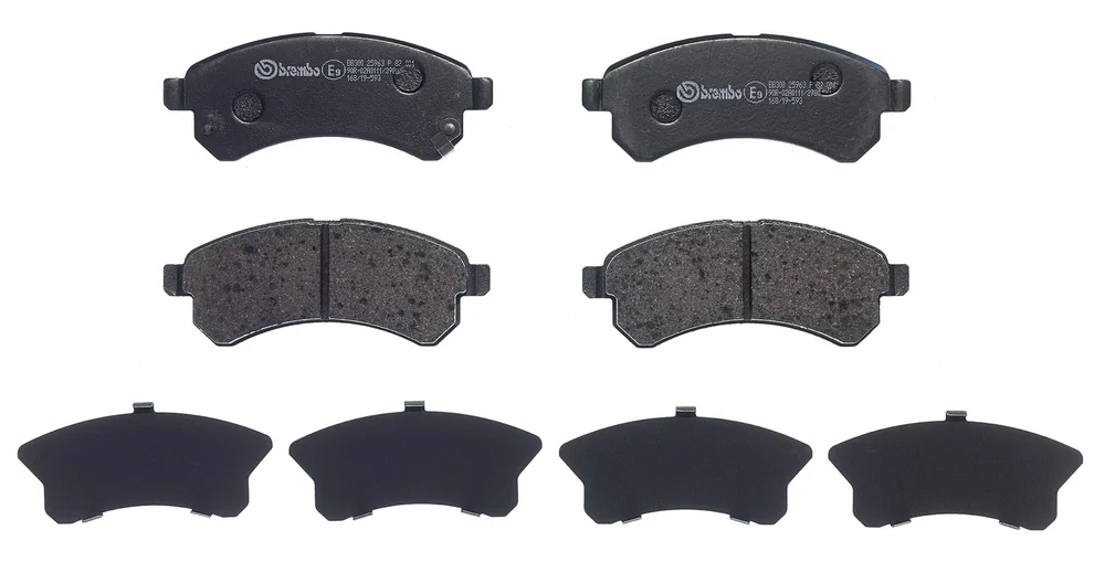Sada brzdových destiček, kotoučová brzda BREMBO P82004