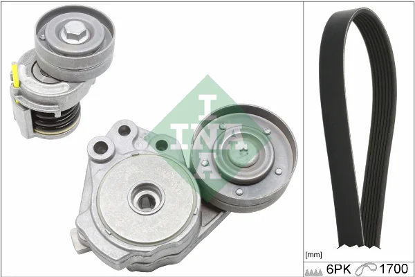 Sada žebrovaných klínových řemenů Schaeffler INA 529034210