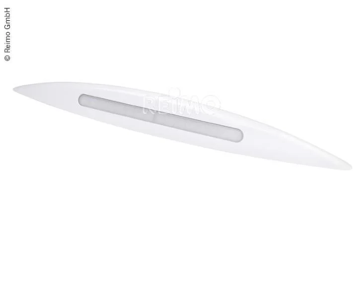 Světlo předstanové vnější Overdoor LED 16 SMD délka 650 mm výkon 8 W s integrovaným odtokovým žlábkem bílé pro karavany a obytné vozy 303445