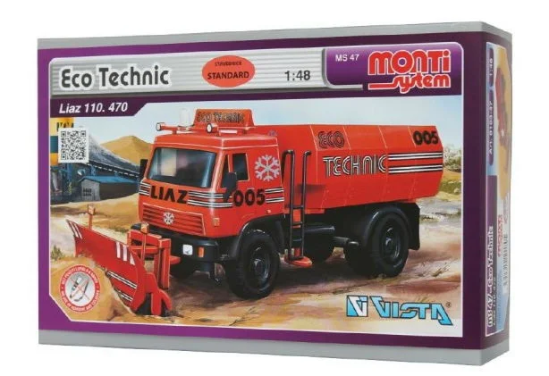 Model skládačka LIAZ Eco Technic LIAZ,KAROSA 1:48 742929
