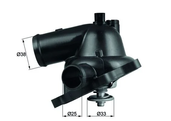 Termostat, chladivo MAHLE TM2395