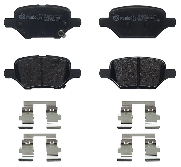 Sada brzdových destiček, kotoučová brzda BREMBO P59099