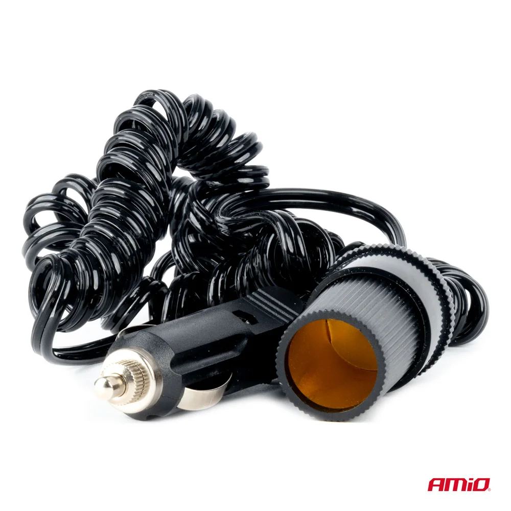 Prodloužení zásuvky autozapalovače 12V 24V 300cm AMIO-03805 - Obrázek 2