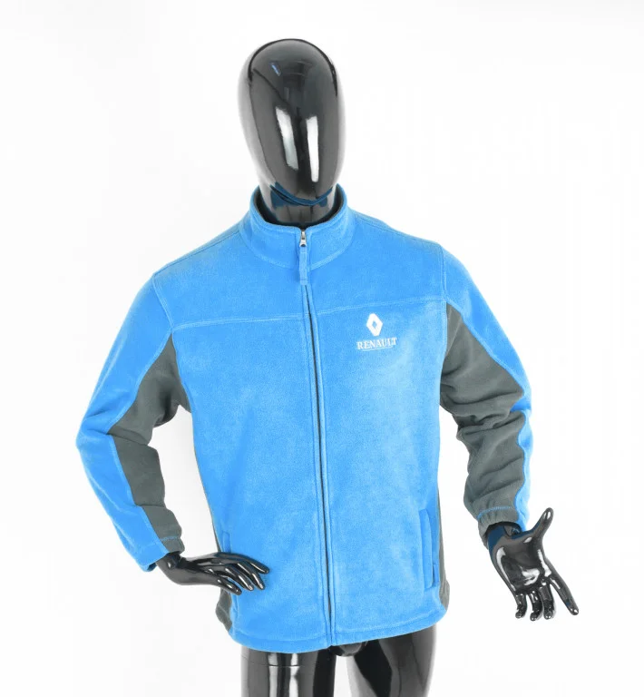 Bunda/mikina fleece RENAULT modrá 2XL 647664