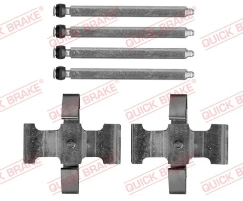 Sada prislusenstvi, oblozeni kotoucove brzdy QUICK BRAKE 109-0076