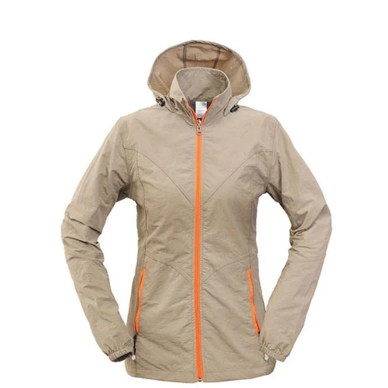 Bunda letní outdoorová dámská, béžová, vel. XXXL, Smilodon 320089