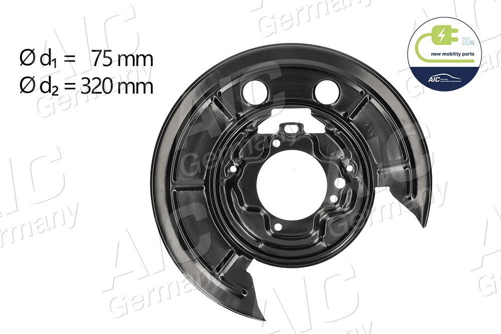 Ochranný plech proti rozstřikování, brzdový kotouč AIC 56431