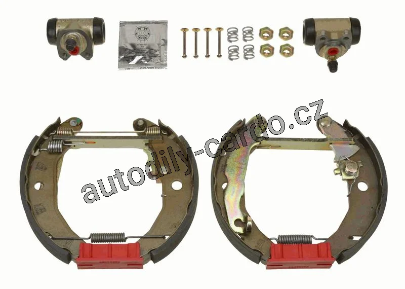 Sada brzdových čelistí TRW GSK1642 - Superkit FORD