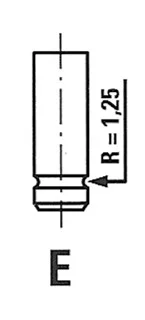 Sací ventil FRECCIA R6430/SNT – OE 13201-1F700