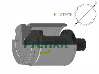 Píst, brzdový třmen FRENKIT K425203S