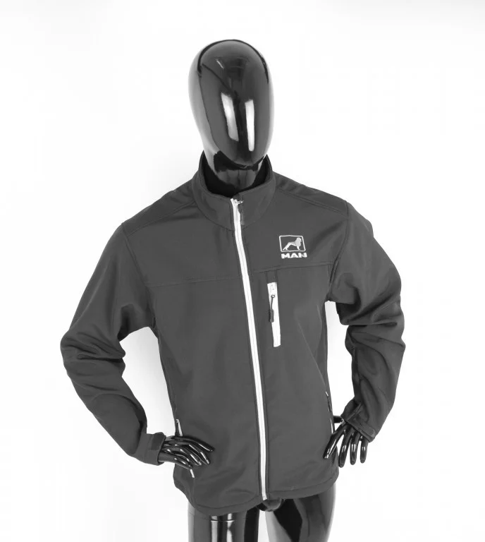 Bunda softshell MAN černá 3XL 743469