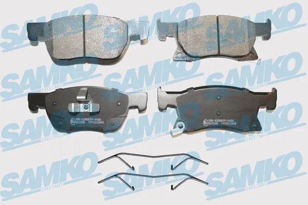 Sada brzdových destiček, kotoučová brzda SAMKO 5SP2048K