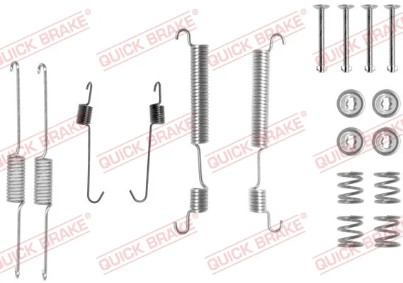 Sada příslušenství, brzdové čelisti QUICK BRAKE 105-0822