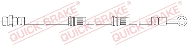 Brzdová hadice QUICK BRAKE 58.828
