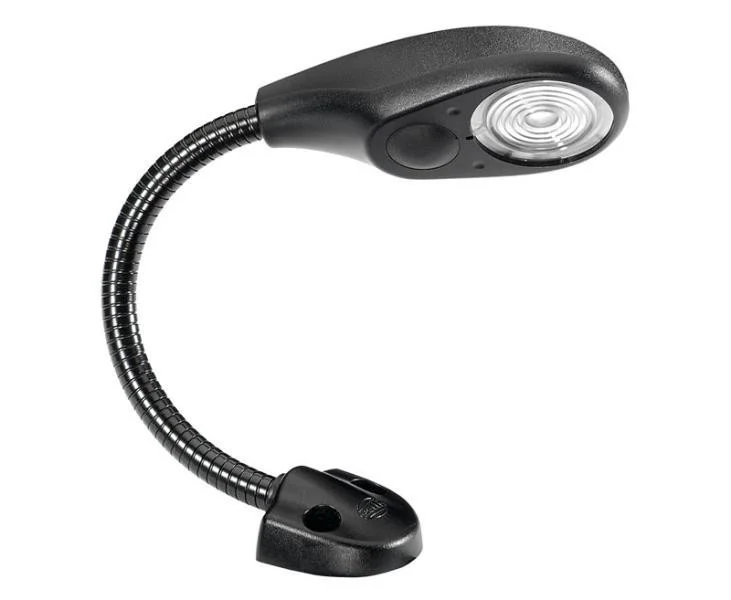 Světlo čtecí LED 12V 3W s ramenem 150 mm černé 303187
