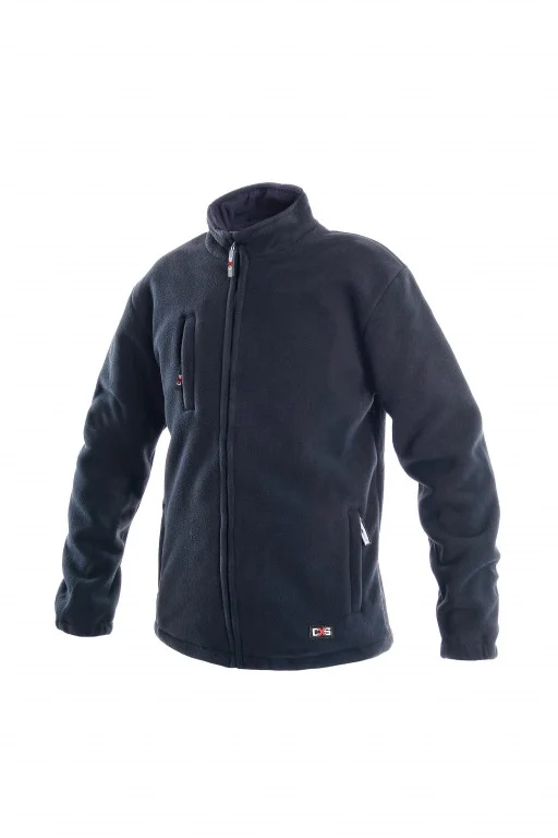 Bunda pánská fleece CXS-OTAWA, modrá, vel. 2XL, CANIS 632671