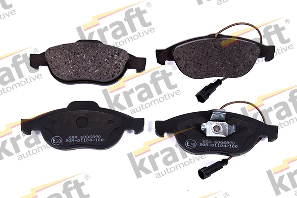 Sada brzdových destiček, kotoučová brzda KRAFT AUTOMOTIVE 6006890