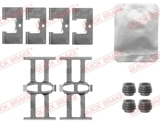 Sada prislusenstvi, oblozeni kotoucove brzdy QUICK BRAKE 109-1863