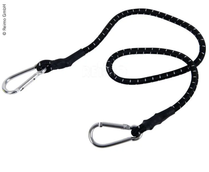 Gumový upínací popruh se 2 karabinami 80-140 cm 308900