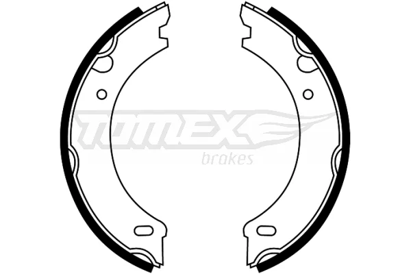 Sada brzdových čelistí Tomex Brakes TX22-09