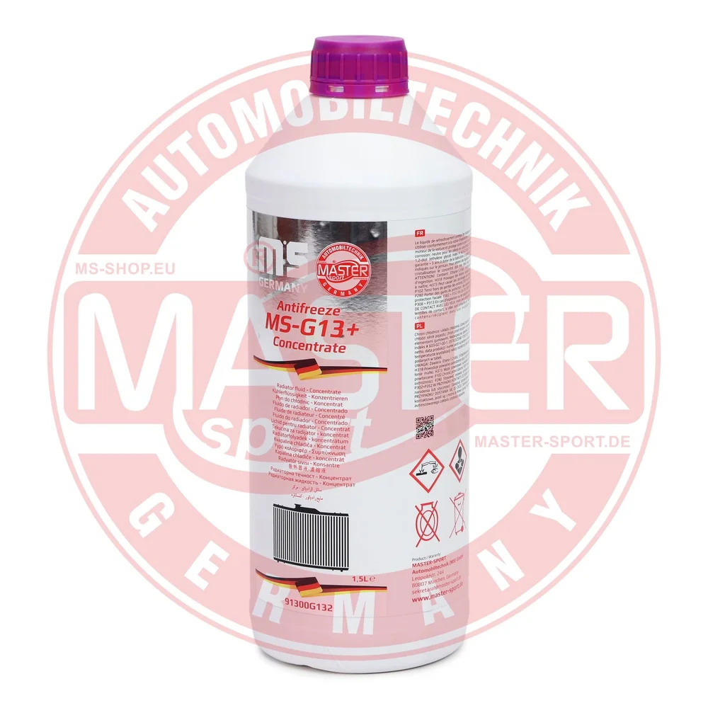 Nemrznoucí kapalina 1,5L MASTER-SPORT 91301G132 Chladicí kapalina fialová g13 MASTER-SPORT GERMANY