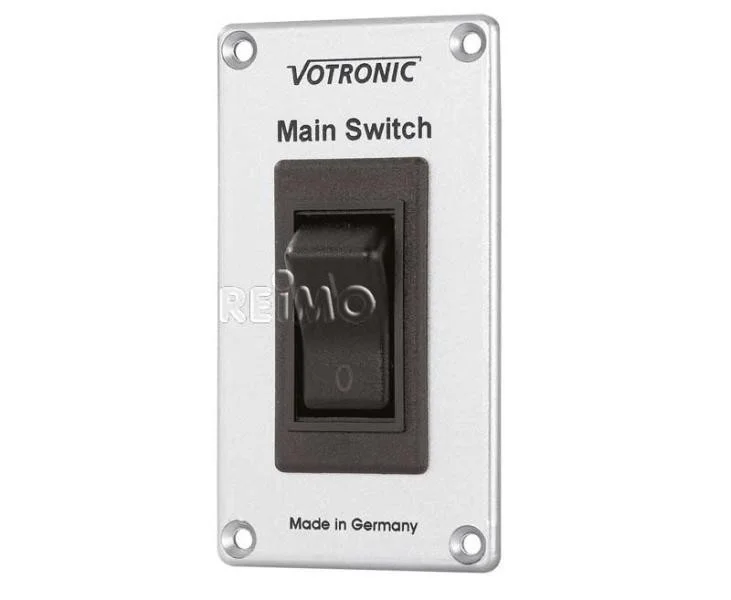 Vypínač hlavní Votronic 20 A s jističem pro 12V palubní elektroinstalaci obytných vozidel a karavanů 303028