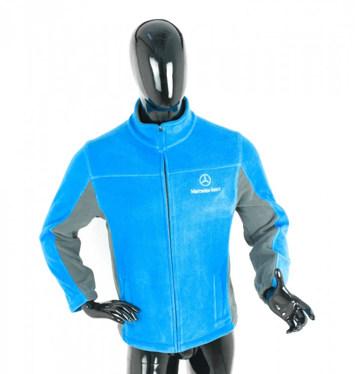 Bunda/mikina fleece MERCEDES-BENZ modrá 2XL 647678