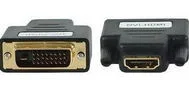 Redukce HDMI zdířka DVI-D konektor 617658