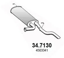 koncový díl výfuku STARLINE 32.54.400 koncový díl výfuku STARLINE 32.54.400
