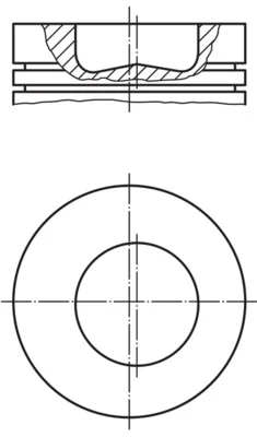 Píst MAHLE 007PI00110000