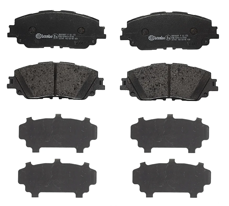 Sada brzdových destiček, kotoučová brzda BREMBO P83172